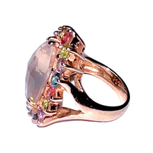 Load image into Gallery viewer, Rose Quartz Symphony Ring
